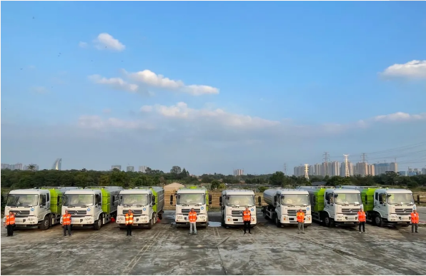 快！准！稳！upay钱包官网速度保障高明环卫项目高效进场 —— 山水之间，最是高明