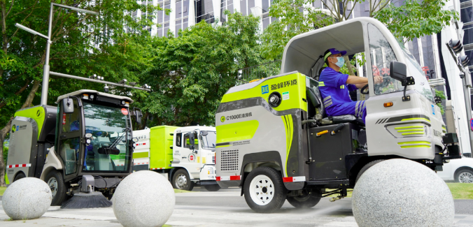 智慧环卫技术加持，upay钱包官网环境助力深圳数字抗疫